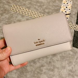 kate spade trifold large wallet